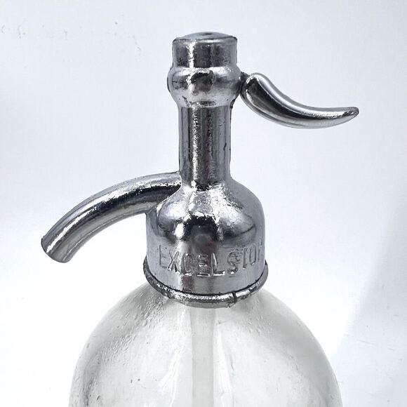 Rare Vintage Sam Kalodny Brooklyn NY Glass Soda Water Siphon Bottle - Picture 6 of 7